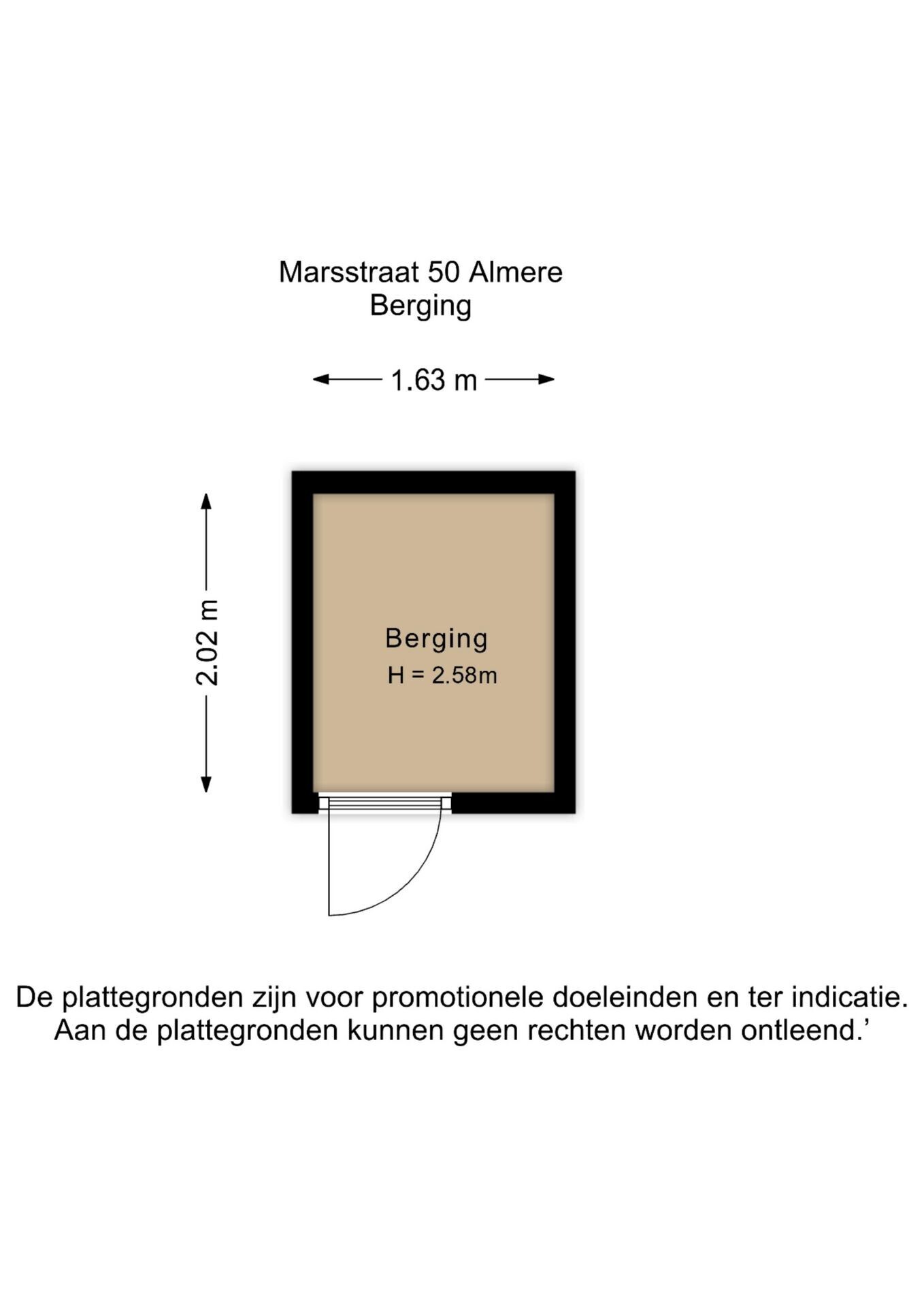 Appartement te koop: Marsstraat 50, Almere