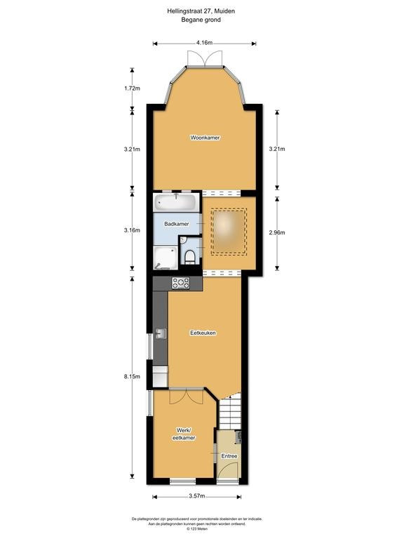 Tussenwoning te koop: Hellingstraat 27, Muiden