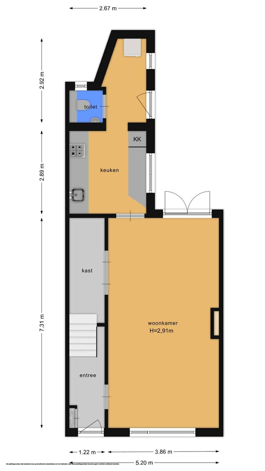 Tussenwoning te koop: Oosterpad 60, Bussum
