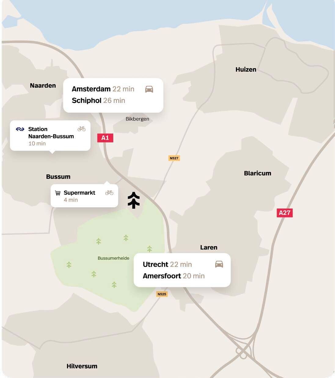 Appartement te koop: Jo Muurlingplaats 3A3, Bussum