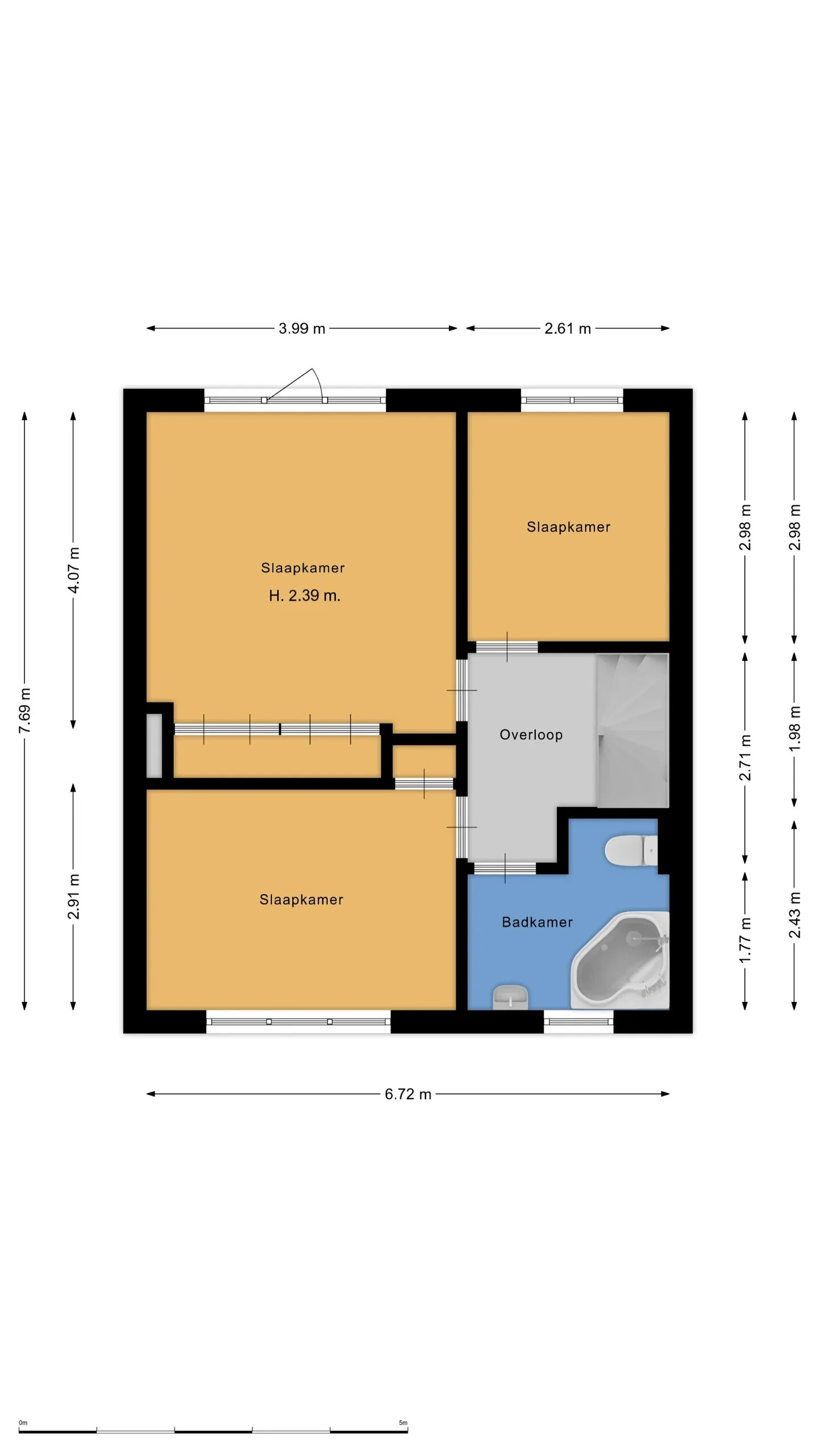 Twee-onder-één-kap te koop: Heuvellaan 8A, Bussum