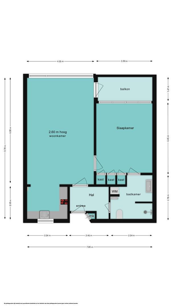 Appartement te koop: Amersfoortsestraatweg 90E002, Naarden