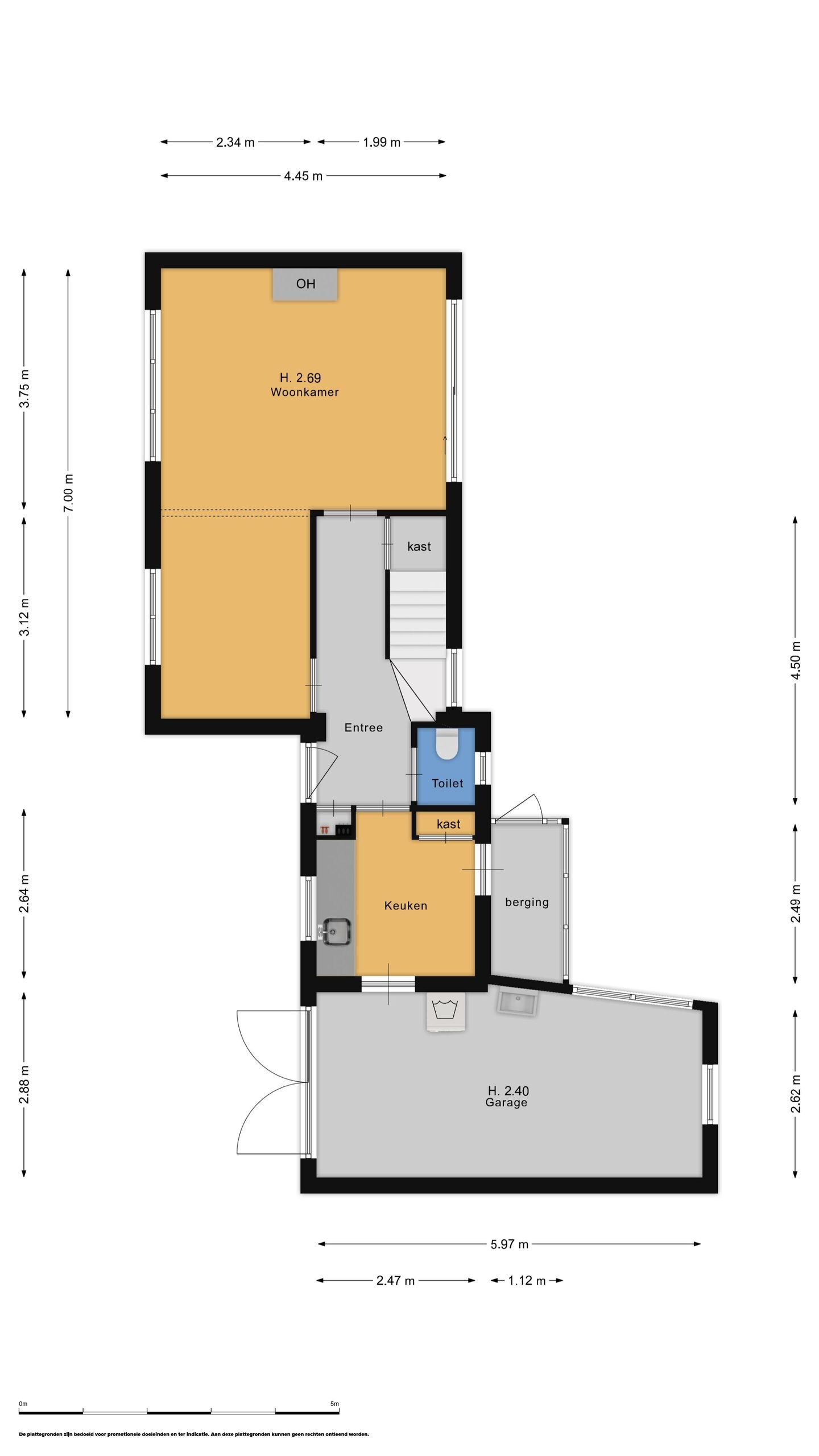 Tussenwoning te koop: Wuijvert 6, Naarden