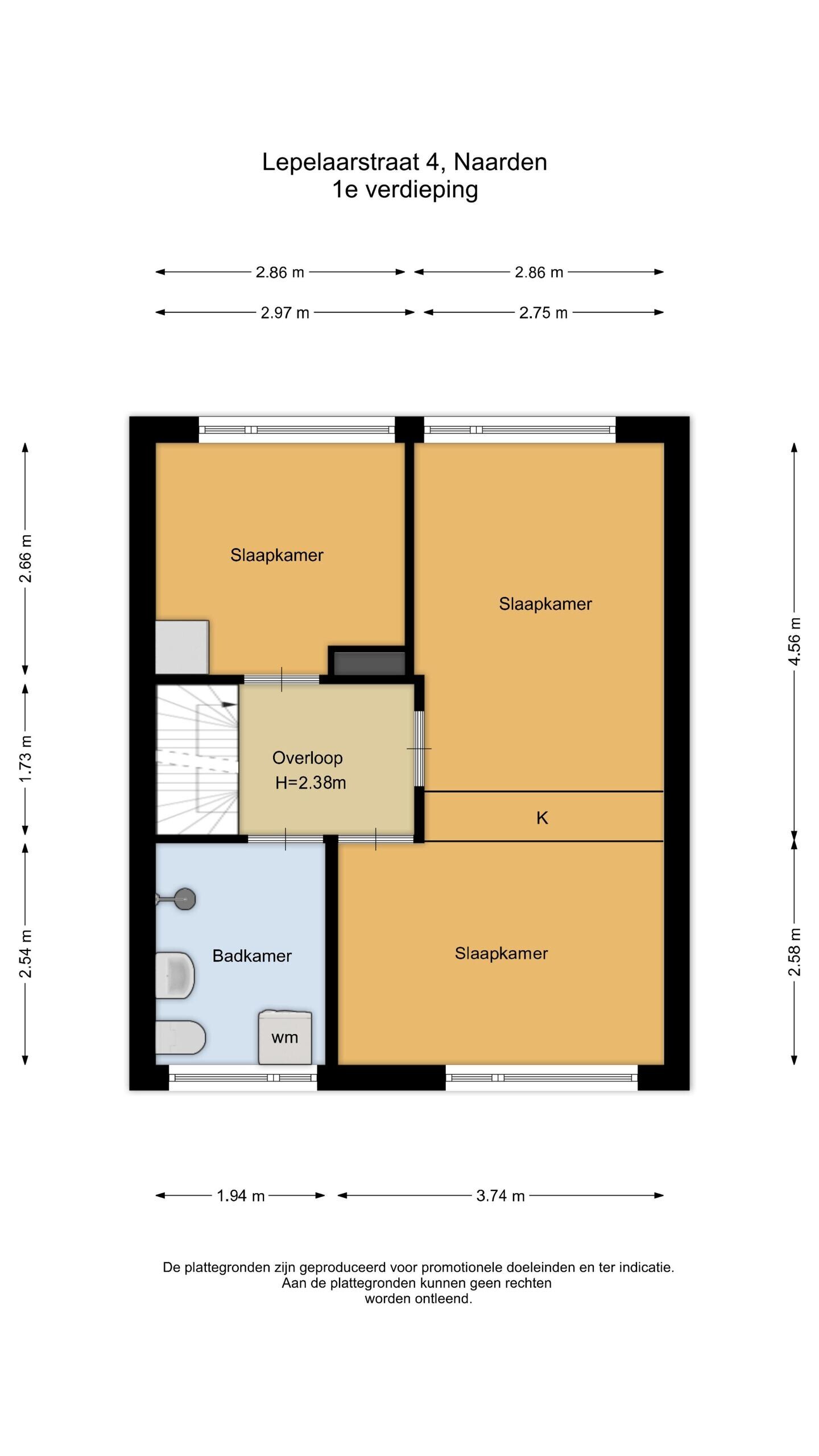 Tussenwoning te koop: Lepelaarstraat 4, Naarden