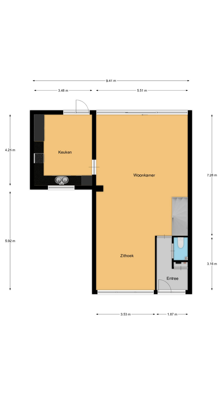 Hoekwoning te koop: Brunel 36, Uithoorn