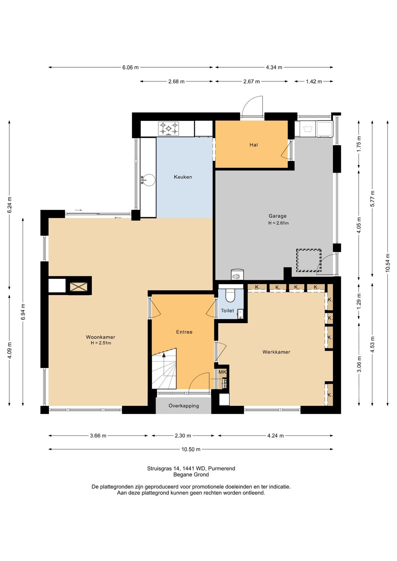 Vrijstaande woning te koop: Struisgras 14, Purmerend