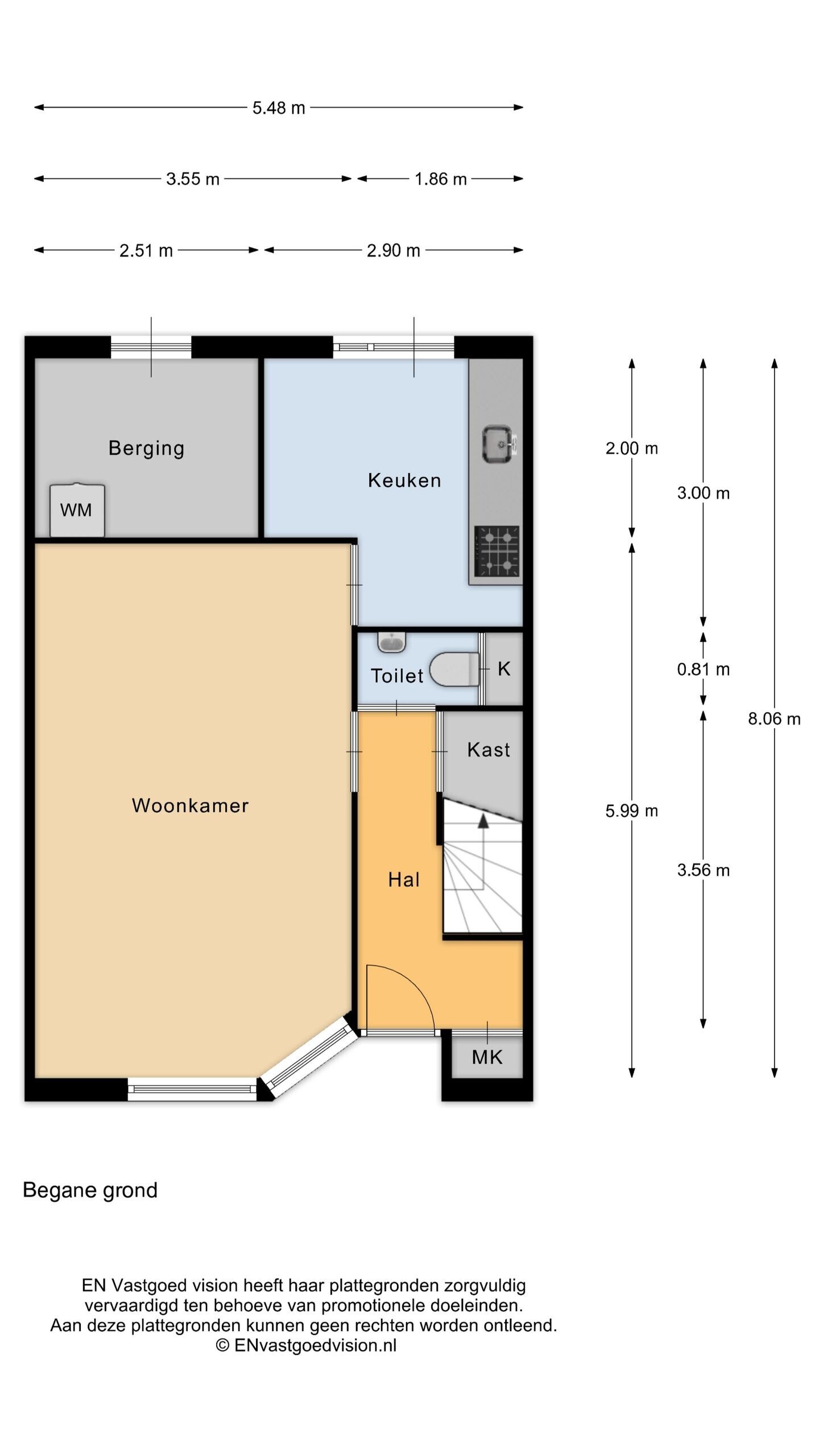 Tussenwoning te koop: Overlanderstraat 376, Purmerend