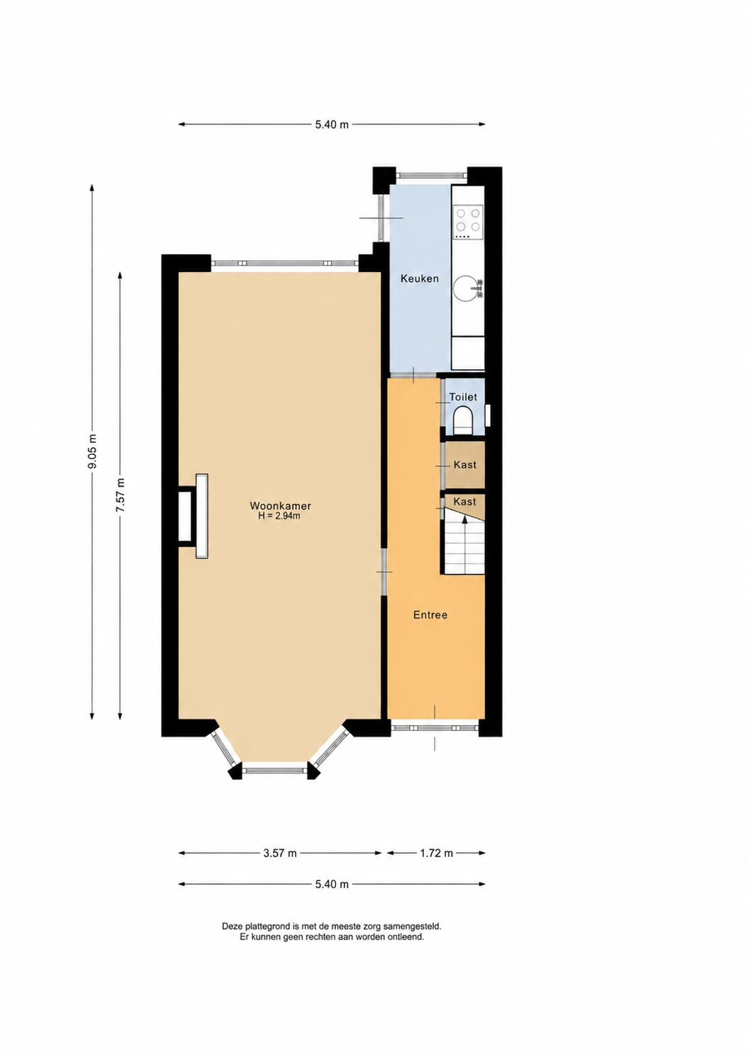 Vrijstaande woning te koop: Prins Hendrikstraat 108, Zaandam