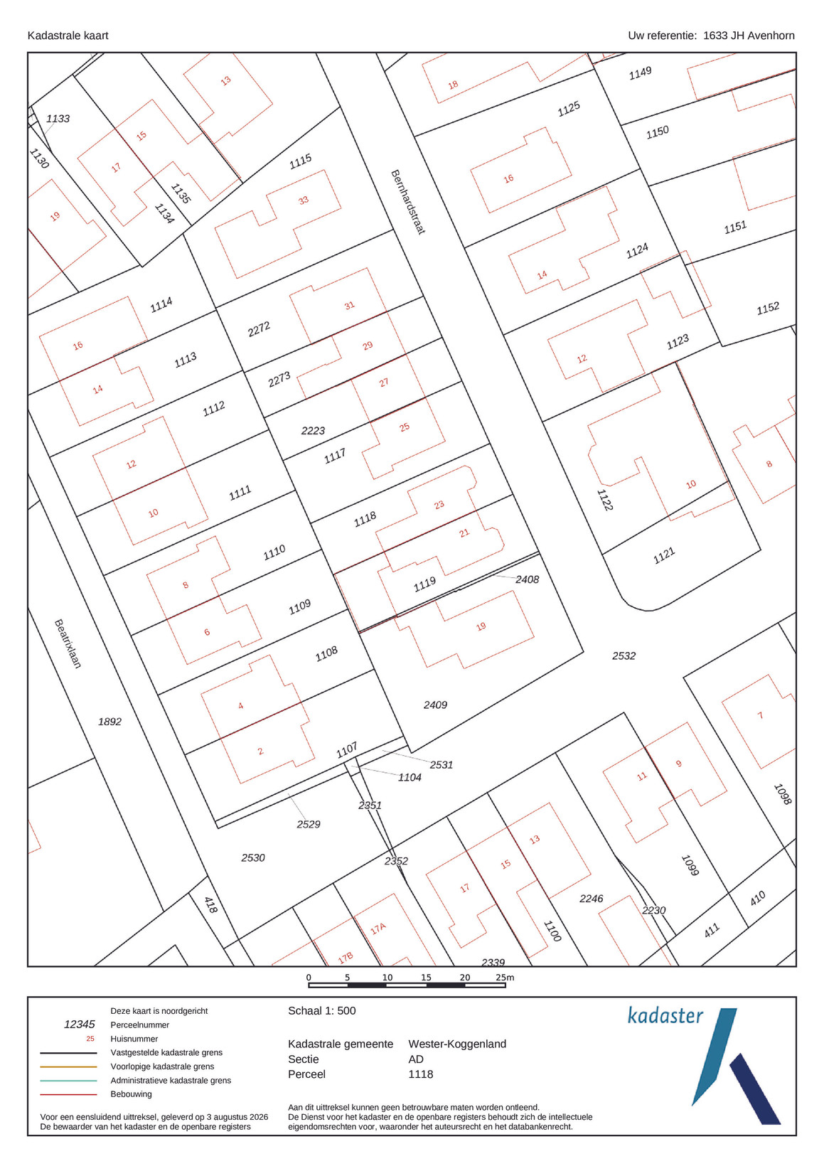 Twee-onder-één-kap te koop: Bernhardstraat 23, Avenhorn