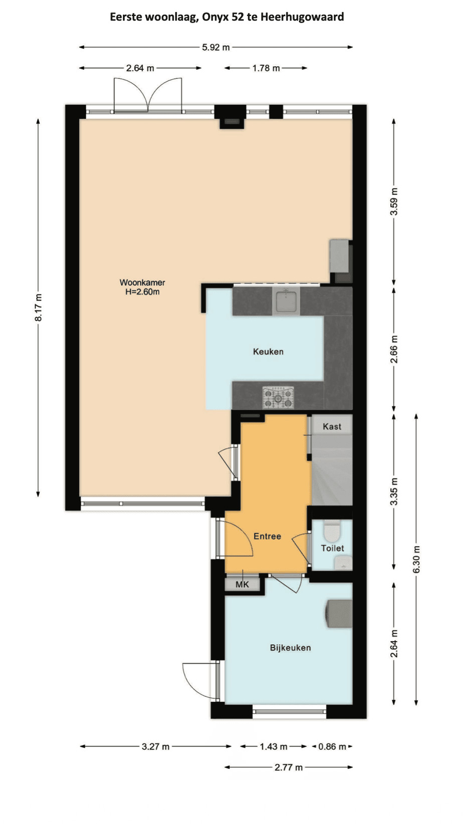 Tussenwoning te koop: Onyx 52, Heerhugowaard