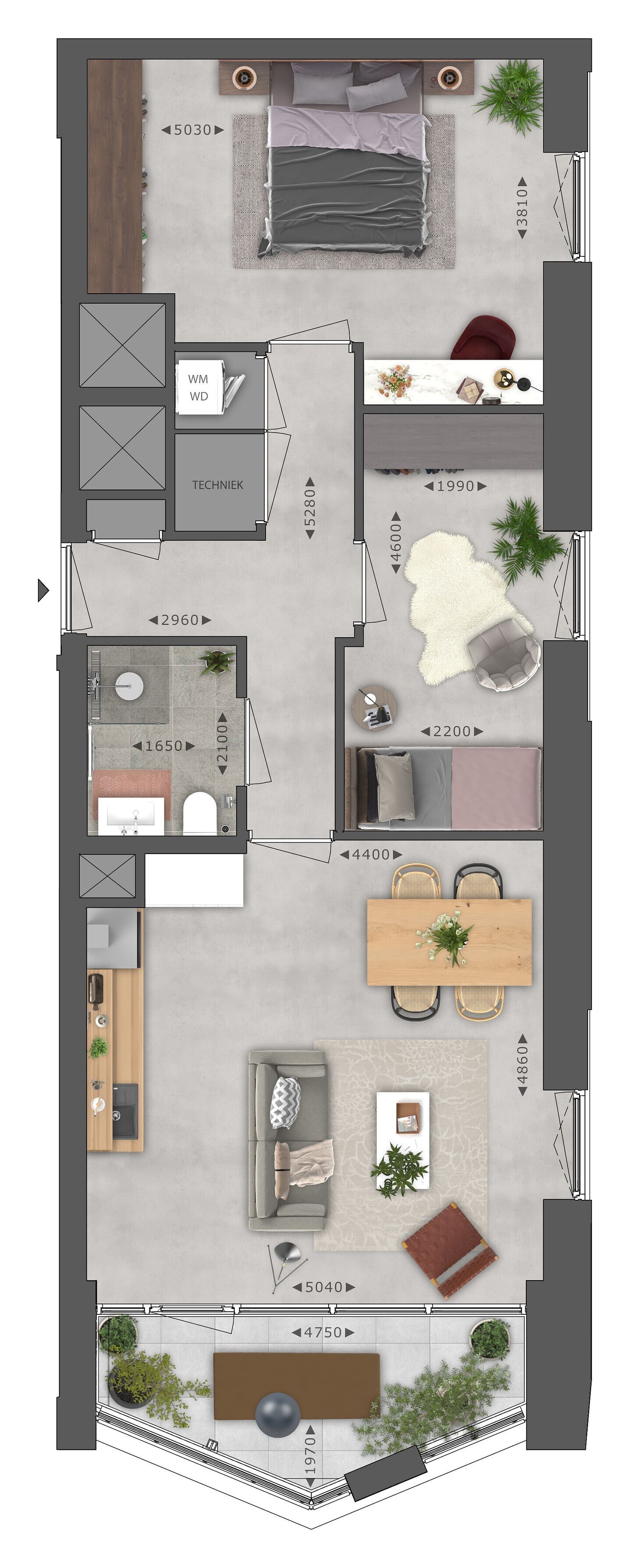 Studio te koop: Maansteen 87, Heerhugowaard