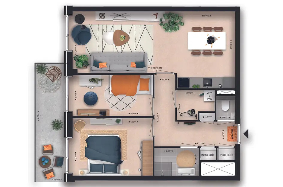 Appartement te koop: Stationsmeester 147, Heerhugowaard