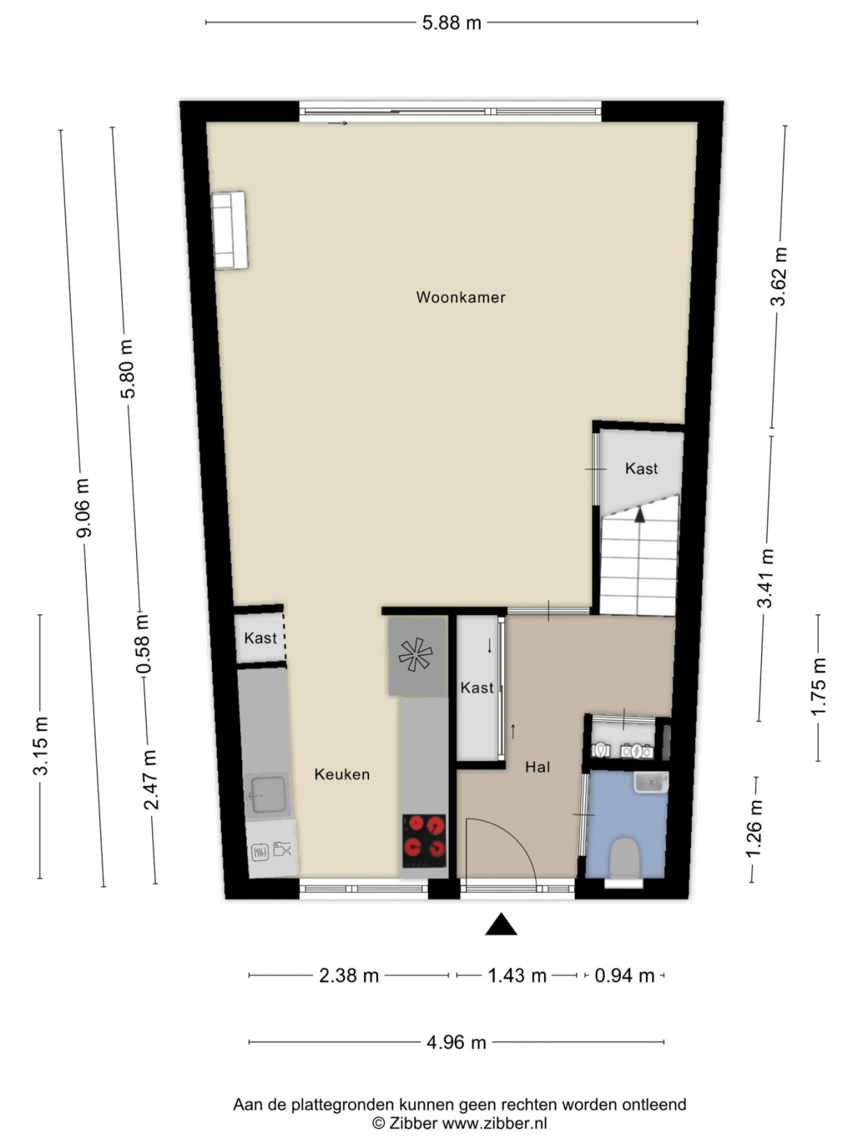 Tussenwoning te koop: Anna Clasina op 't Landtplantsoen 106, Heerhugowaard