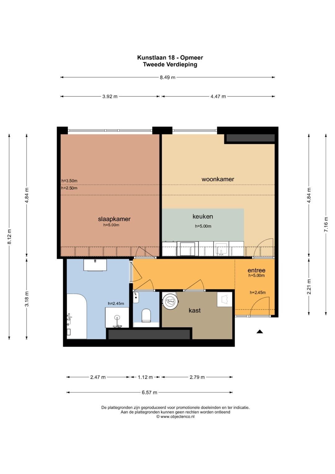 Appartement te koop: Kunstlaan 18, Opmeer