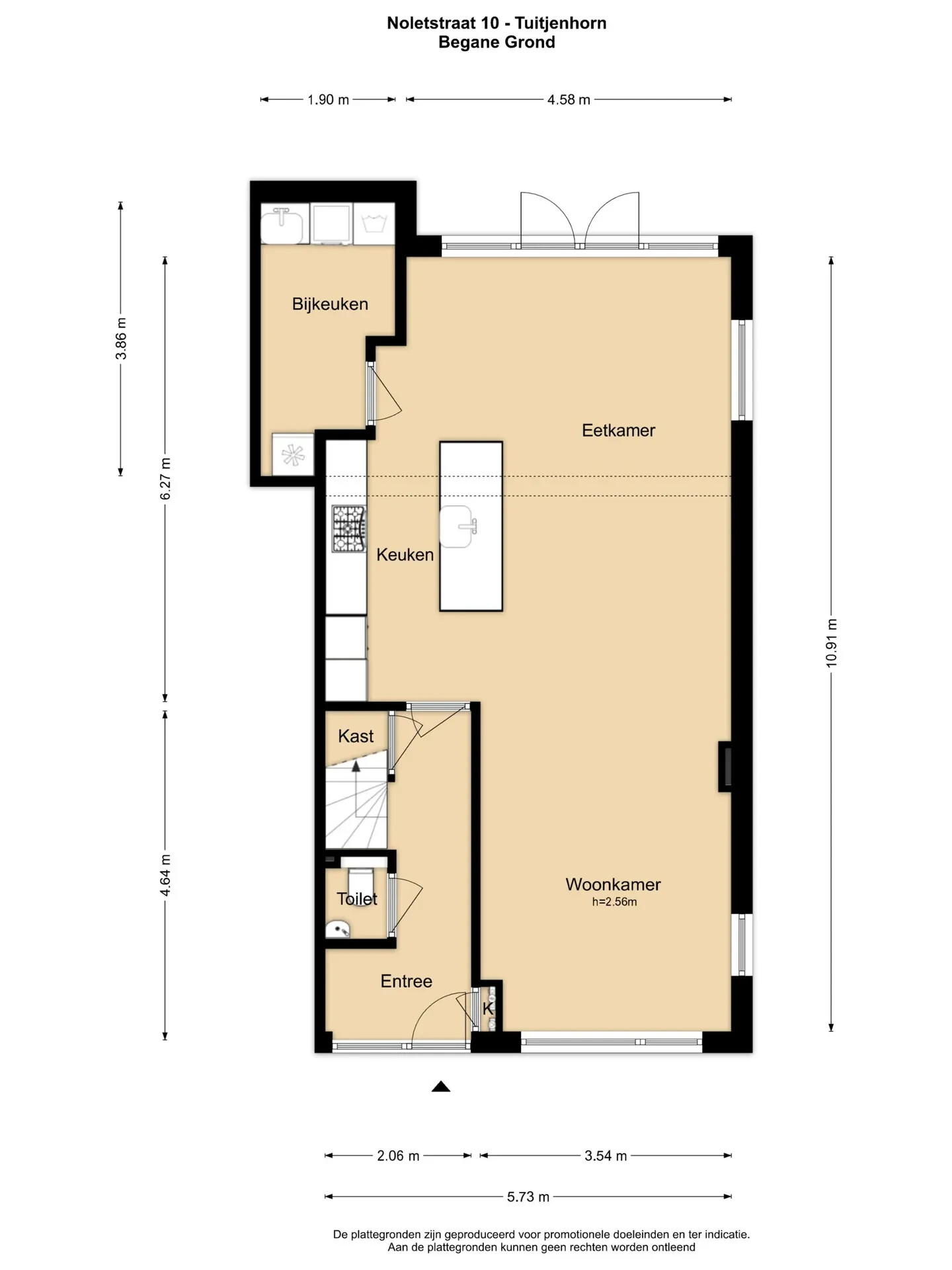 Hoekwoning te koop: Noletstraat 10, Tuitjenhorn