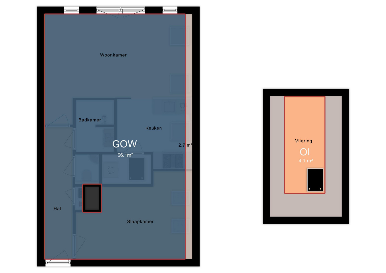 Appartement te koop: Zonnebloemstraat 45, Hippolytushoef