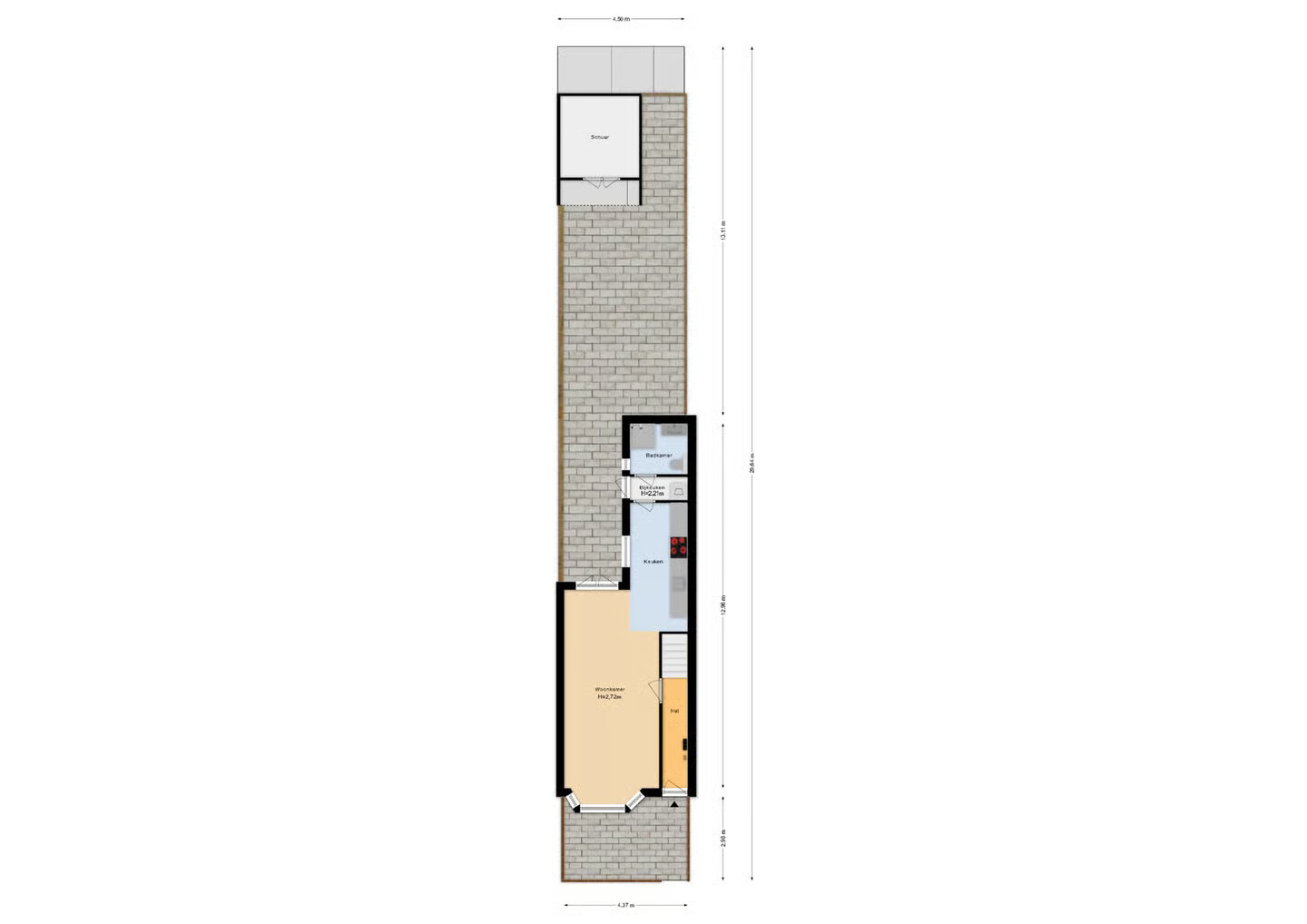 Tussenwoning te koop: Goudsbloemstraat 20, Den Helder