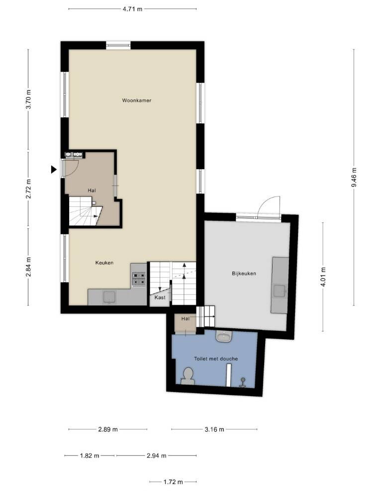 Tussenwoning te koop: Tienenwal 8, Alkmaar