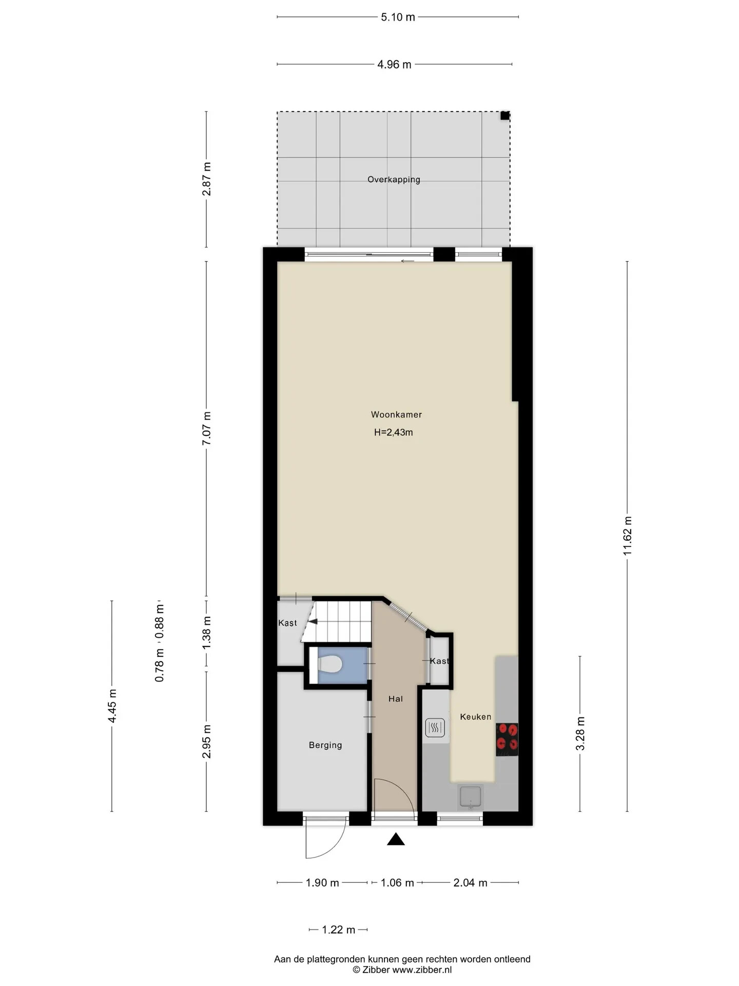 Tussenwoning te koop: Biesboschstraat 38, Alkmaar