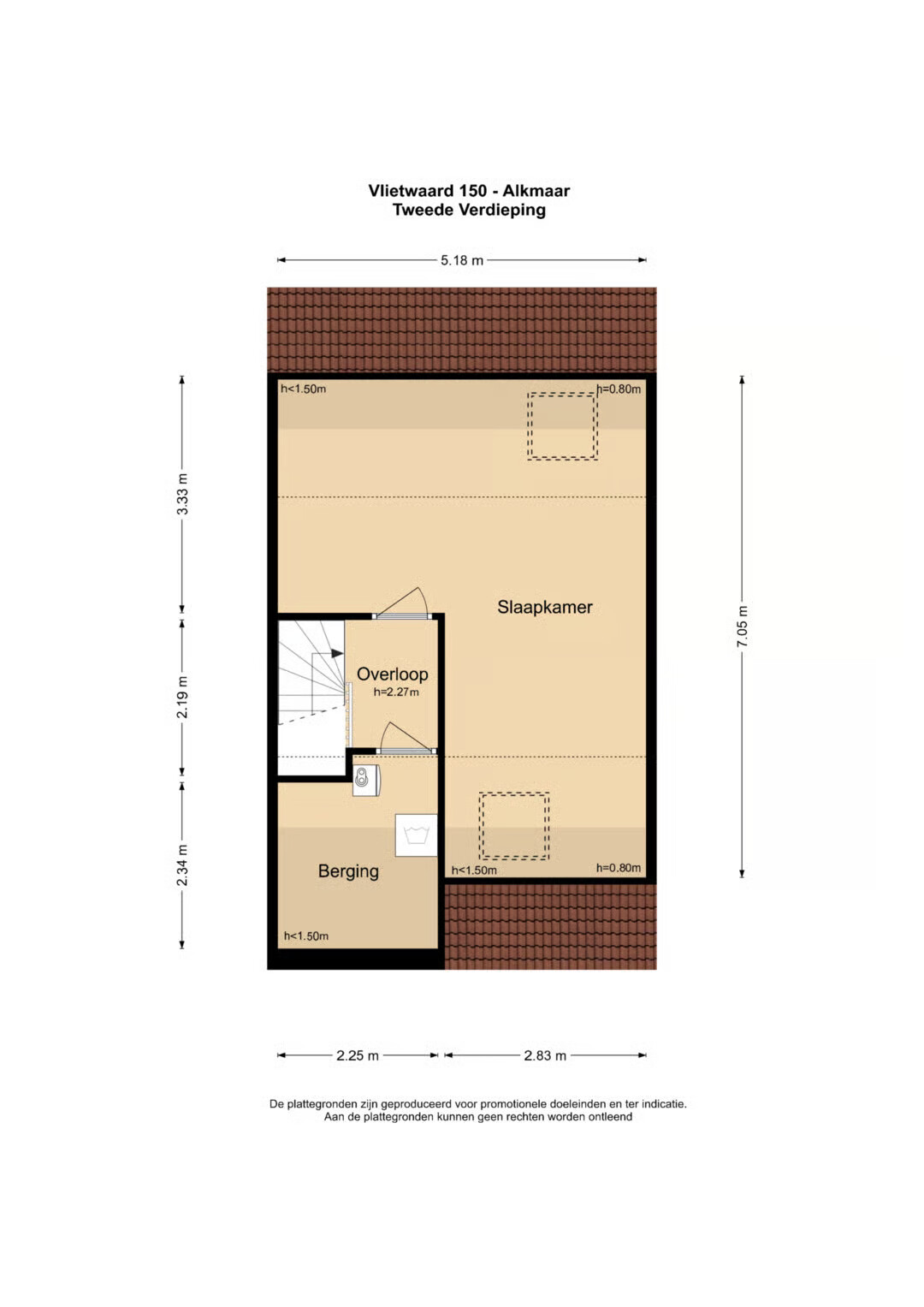 Tussenwoning te koop: Vlietwaard 150, Alkmaar