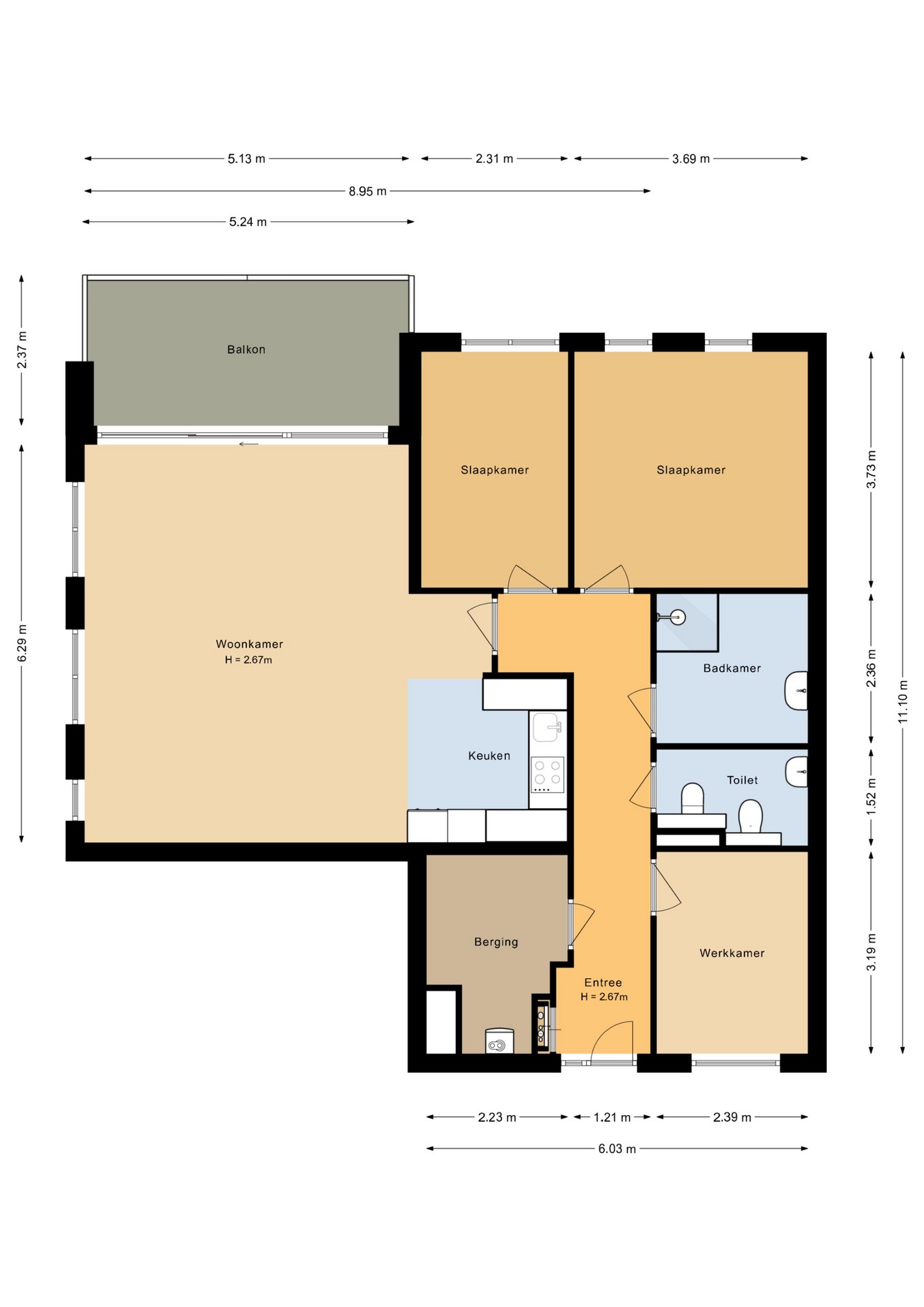 Appartement te koop: De Watergang 7, Heiloo