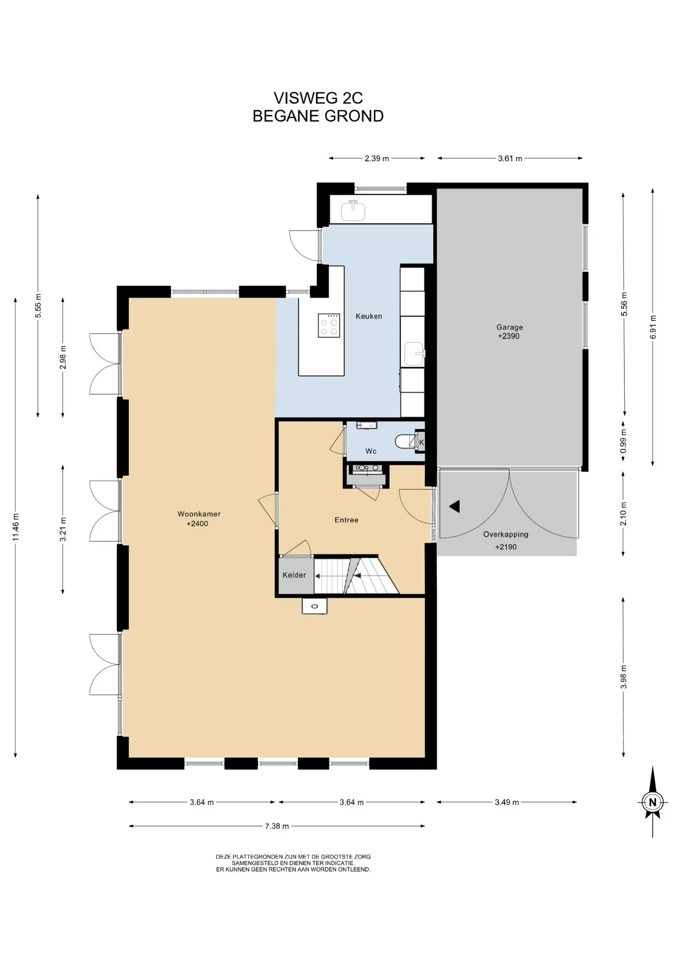 Vrijstaande woning te koop: Visweg 2C, Limmen