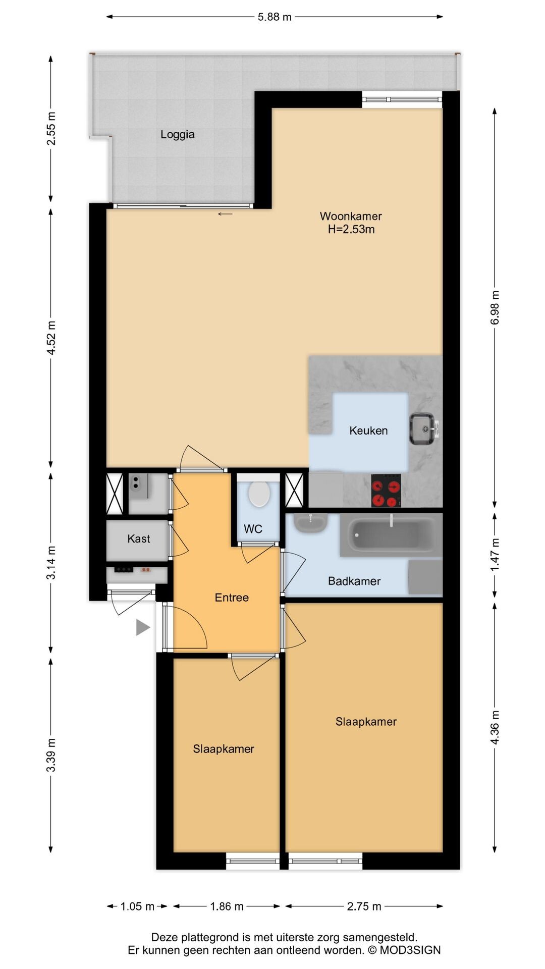 Appartement te koop: Beekmansbos 2, Ijmuiden