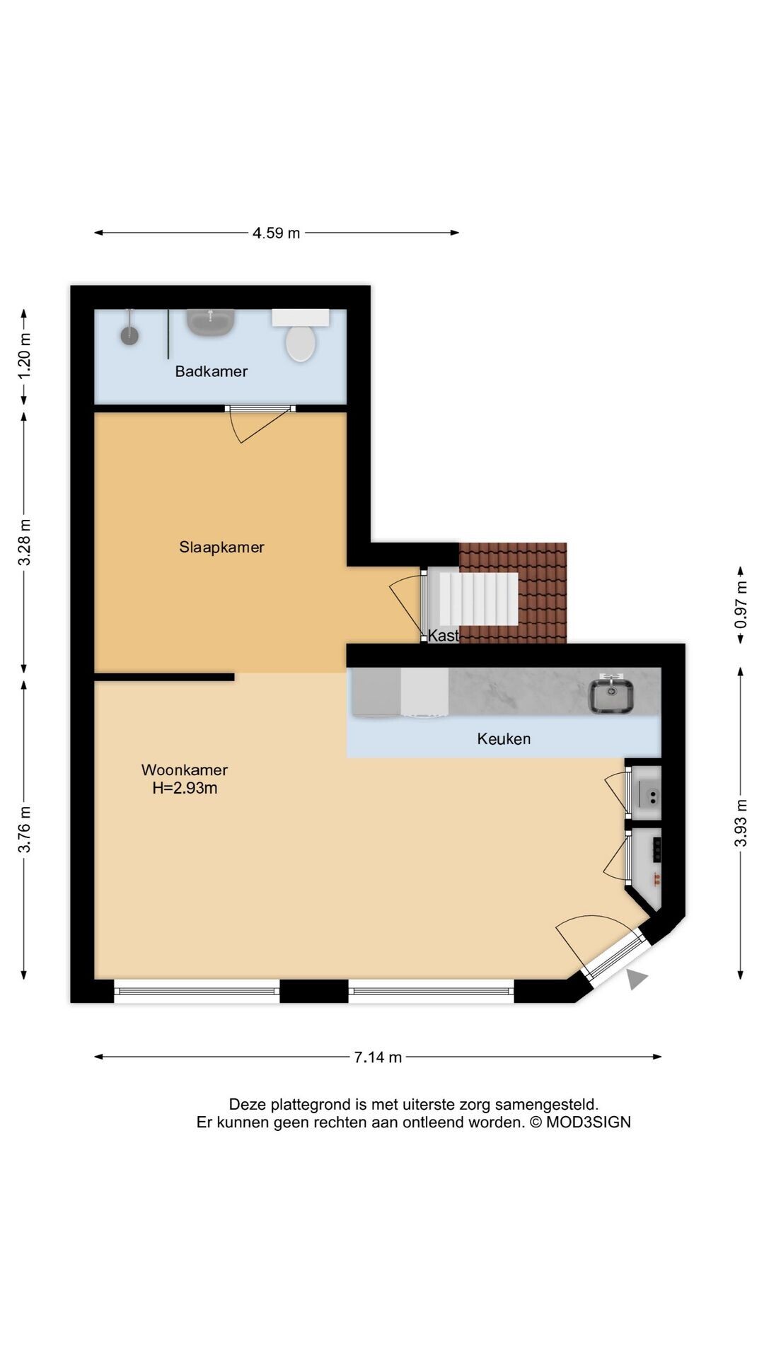 Appartement te koop: Jacob van Heemskerkstraat 25, Ijmuiden
