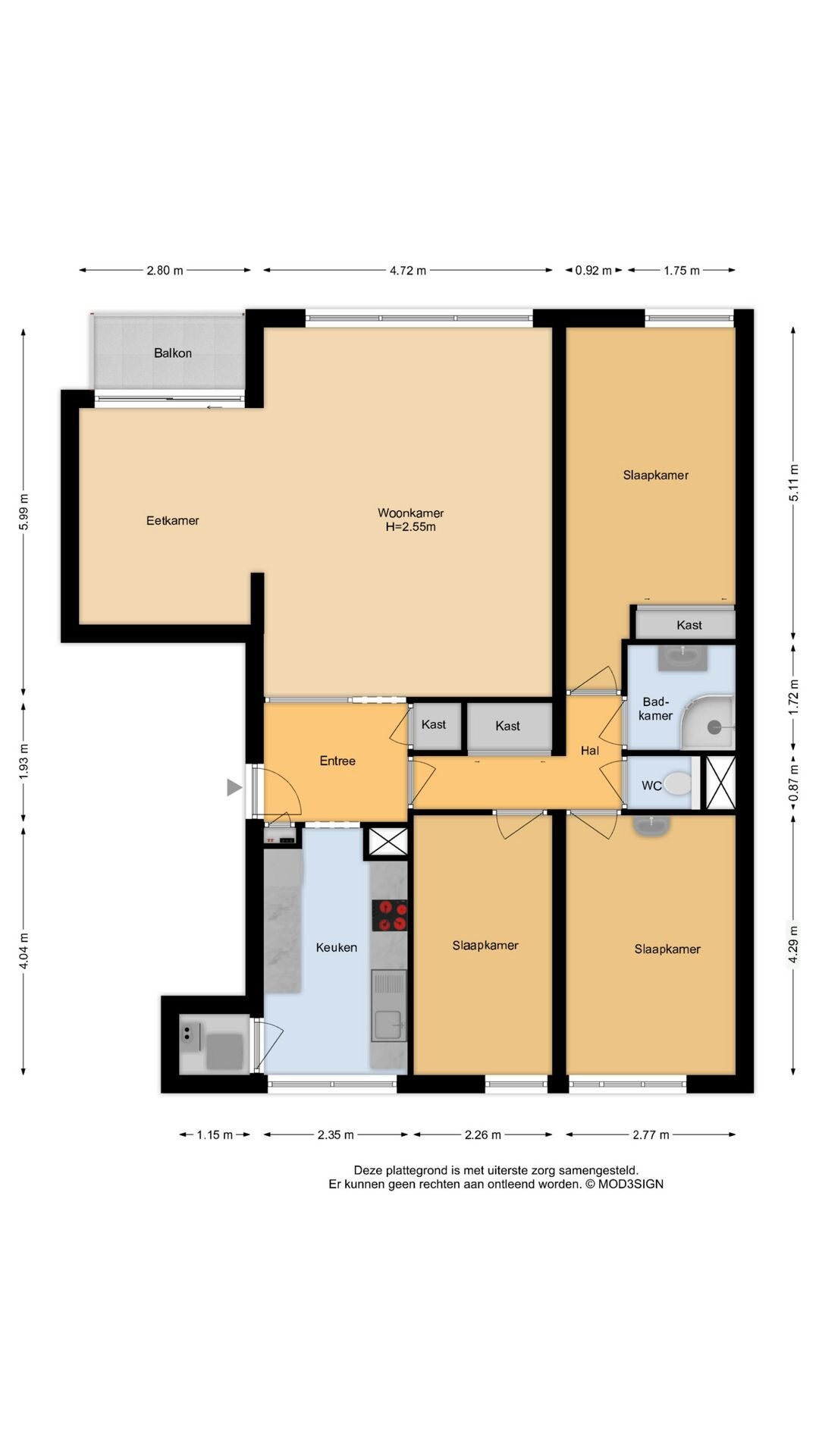 Appartement te koop: Doorneberglaan 38, Ijmuiden