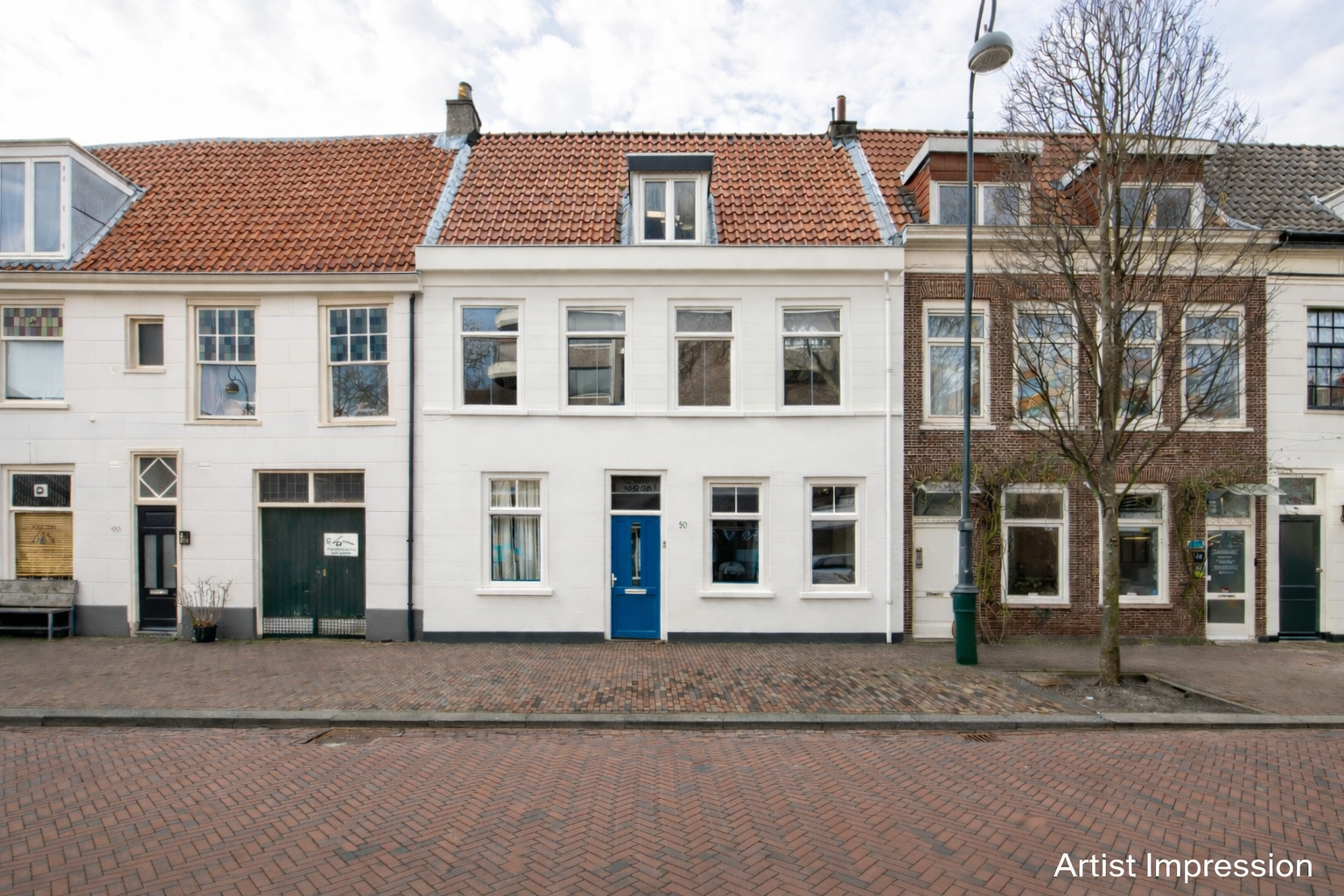 Tussenwoning te koop: Lange Herenstraat 50, Haarlem