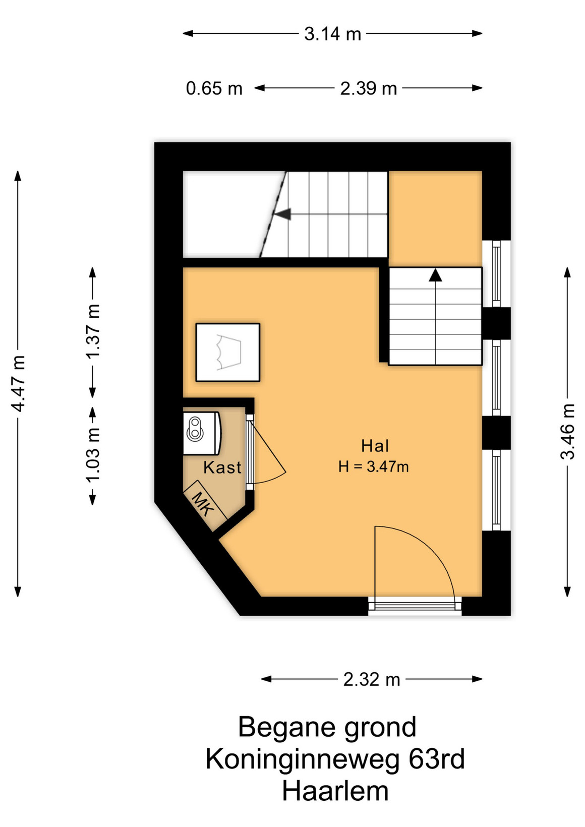 Appartement te koop: Koninginneweg 63RD, Haarlem