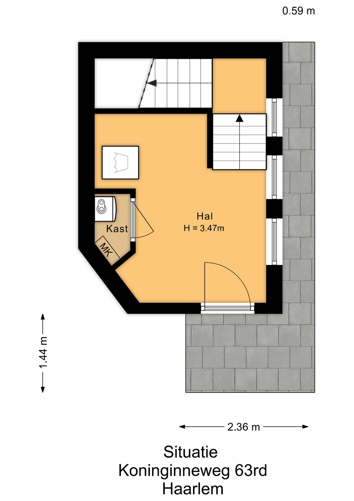 Appartement te koop: Koninginneweg 63RD, Haarlem