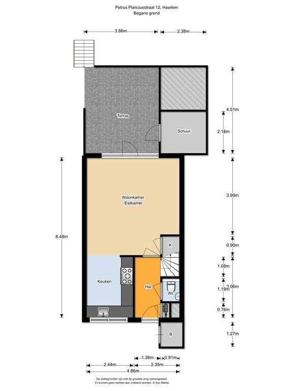 Appartement te koop: Petrus Planciusstraat 12, Haarlem