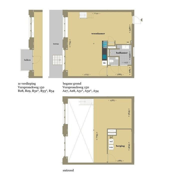 Appartement te huur: Verspronckweg 150A28, Haarlem