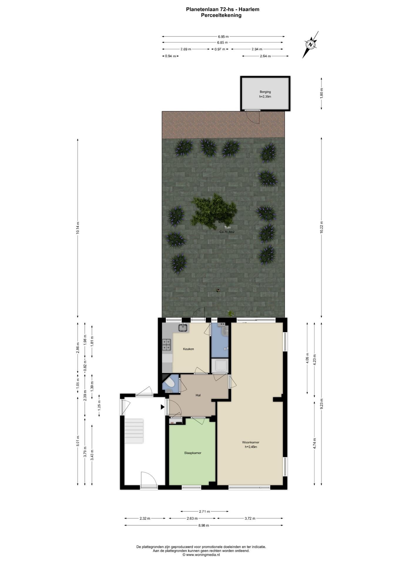 Appartement te koop: Planetenlaan 72, Haarlem