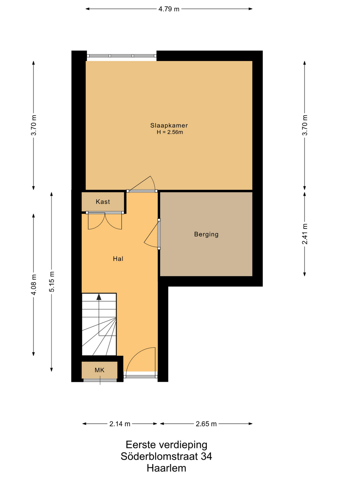 Appartement te koop: Söderblomstraat 34, Haarlem