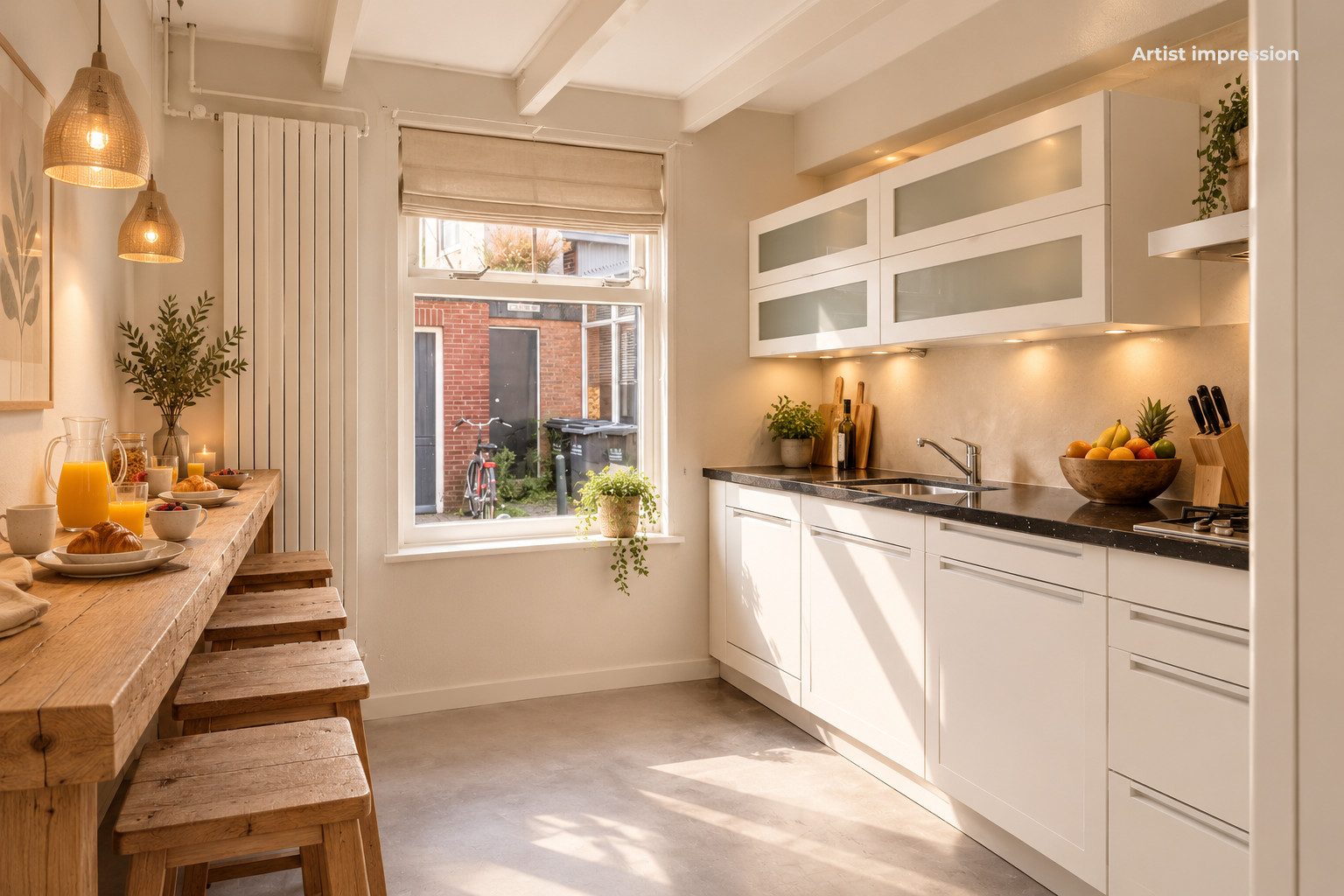 Tussenwoning te koop: Diaconiehuisstraat 25, Zandvoort