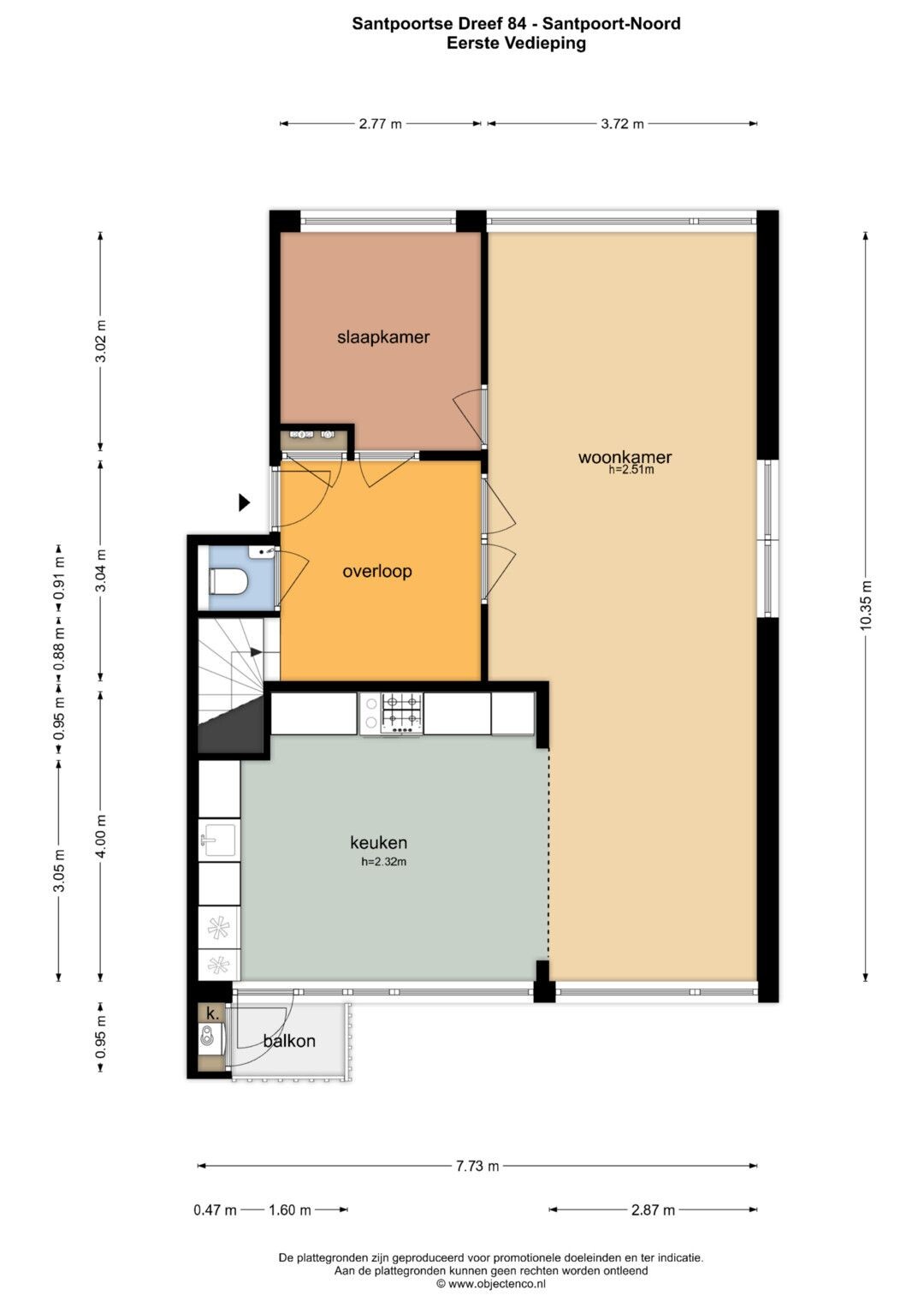 Appartement te koop: Santpoortse Dreef 84, Santpoort-Noord