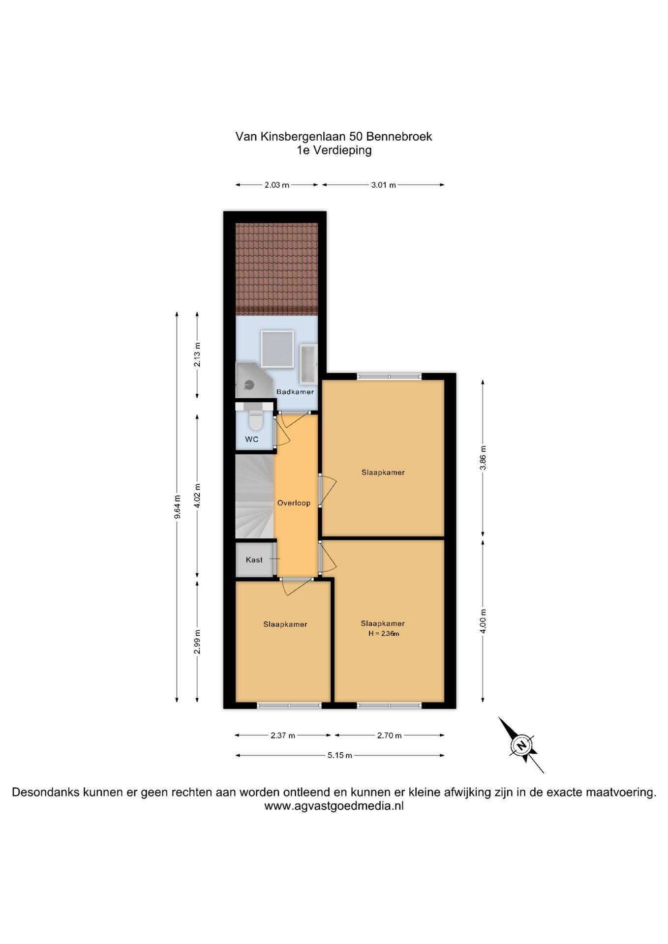 Tussenwoning te koop: van Kinsbergenlaan 50, Bennebroek