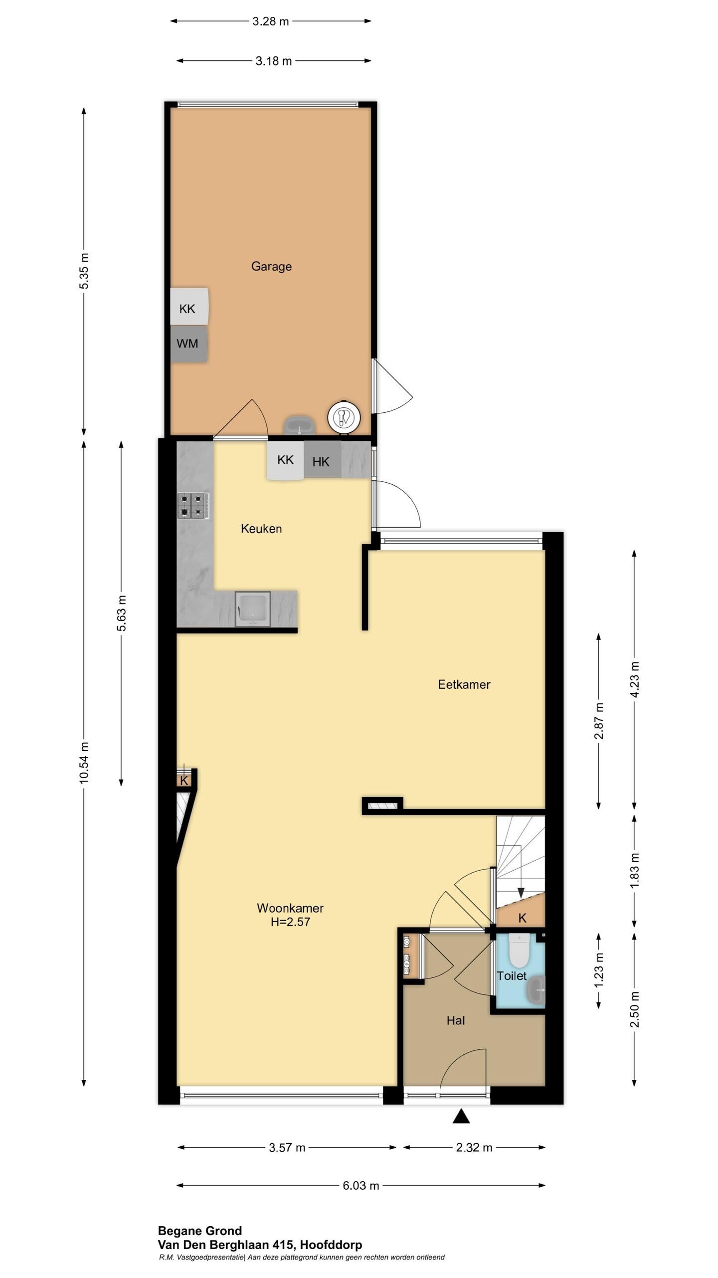 Tussenwoning te koop: Van den Berghlaan 415, Hoofddorp