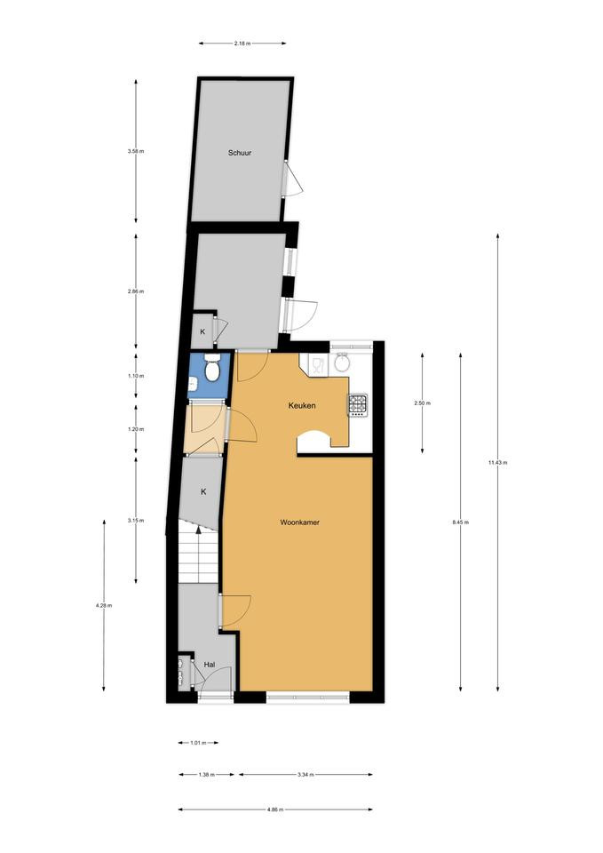 Hoekwoning te koop: Oostdorperweg 113, Wassenaar