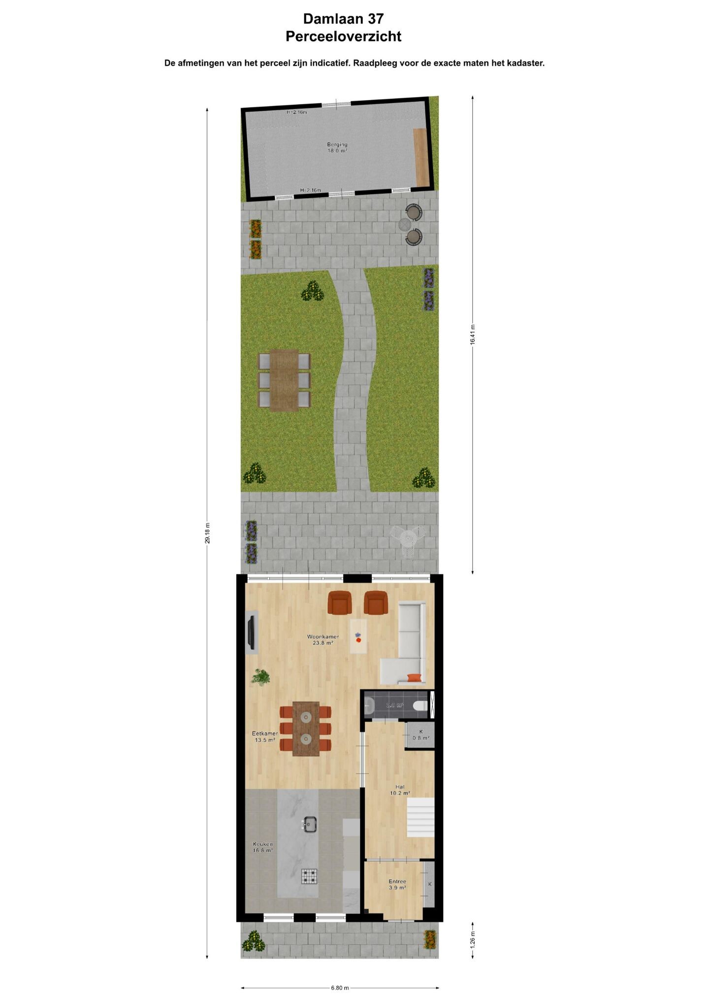 Tussenwoning te koop: Damlaan 37, Leidschendam