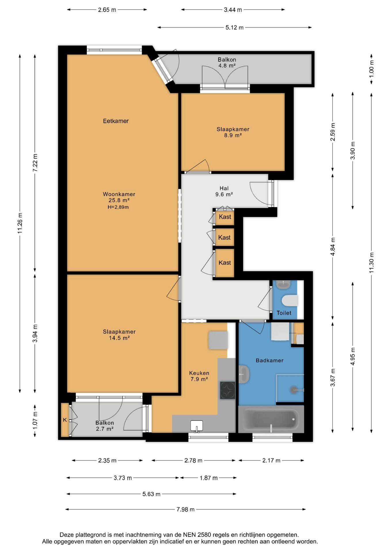 Appartement te koop: Koningin Wilhelminalaan 342C, Voorburg
