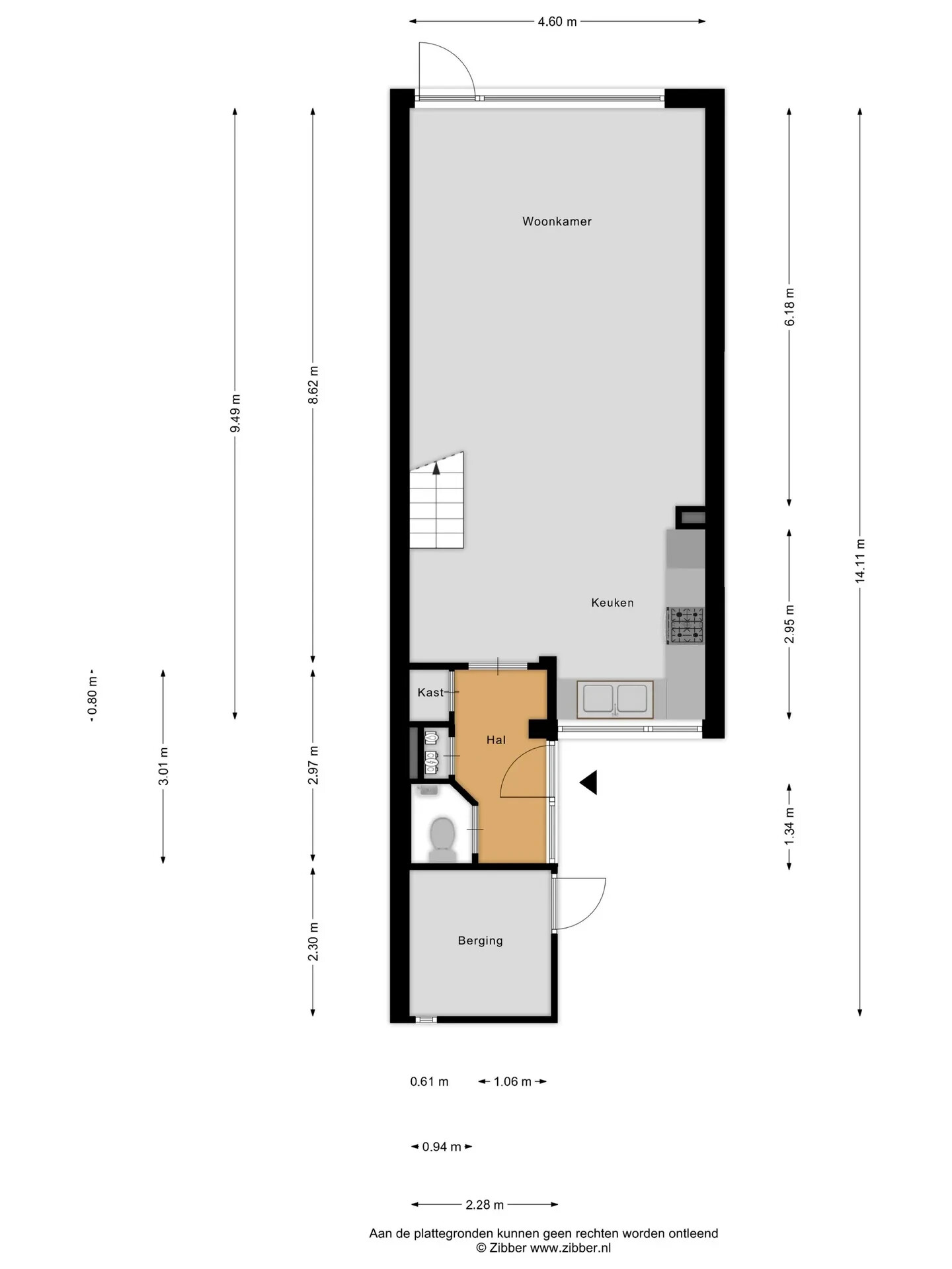 Tussenwoning te koop: H.P. van der Poellaan 6, Rijpwetering