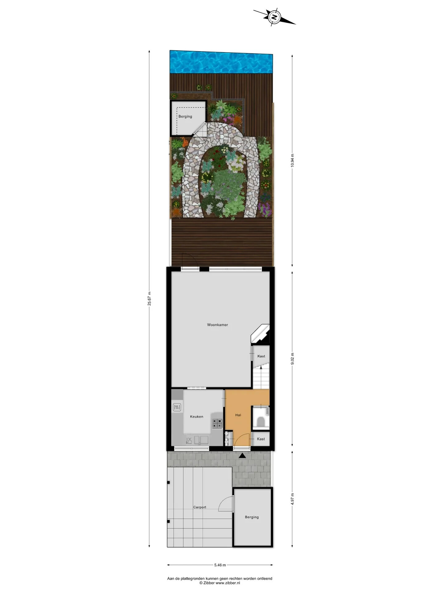 Tussenwoning te koop: Bosrank 57, Oude Wetering