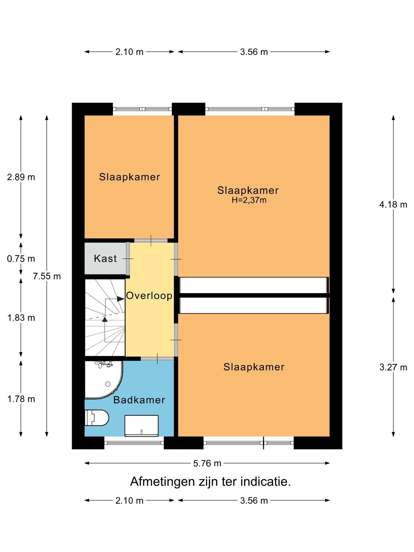 Tussenwoning te koop: Jacob Marisstraat 6, Hazerswoude-Dorp