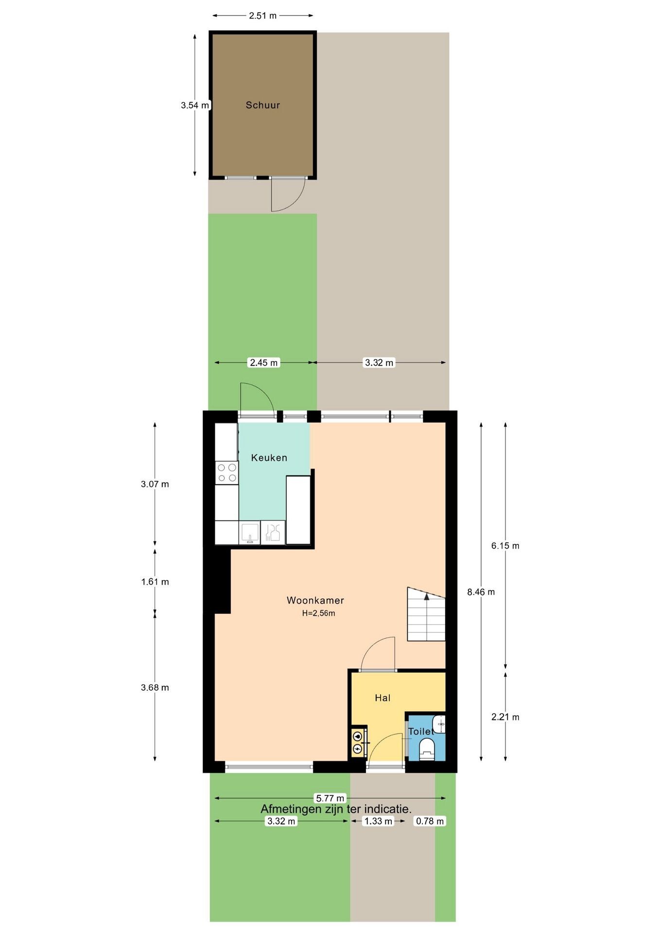 Tussenwoning te koop: Potgieterlaan 77, Hazerswoude-Rijndijk