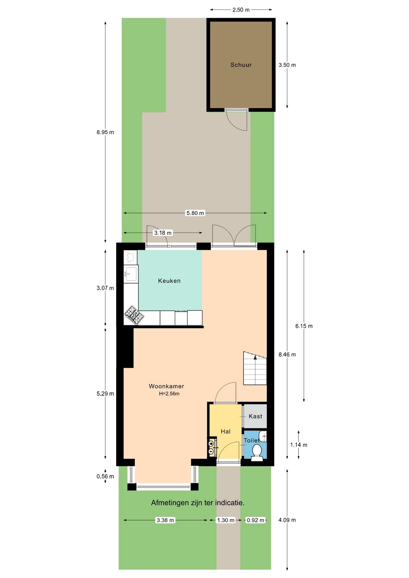 Tussenwoning te koop: Potgieterlaan 99, Hazerswoude-Rijndijk