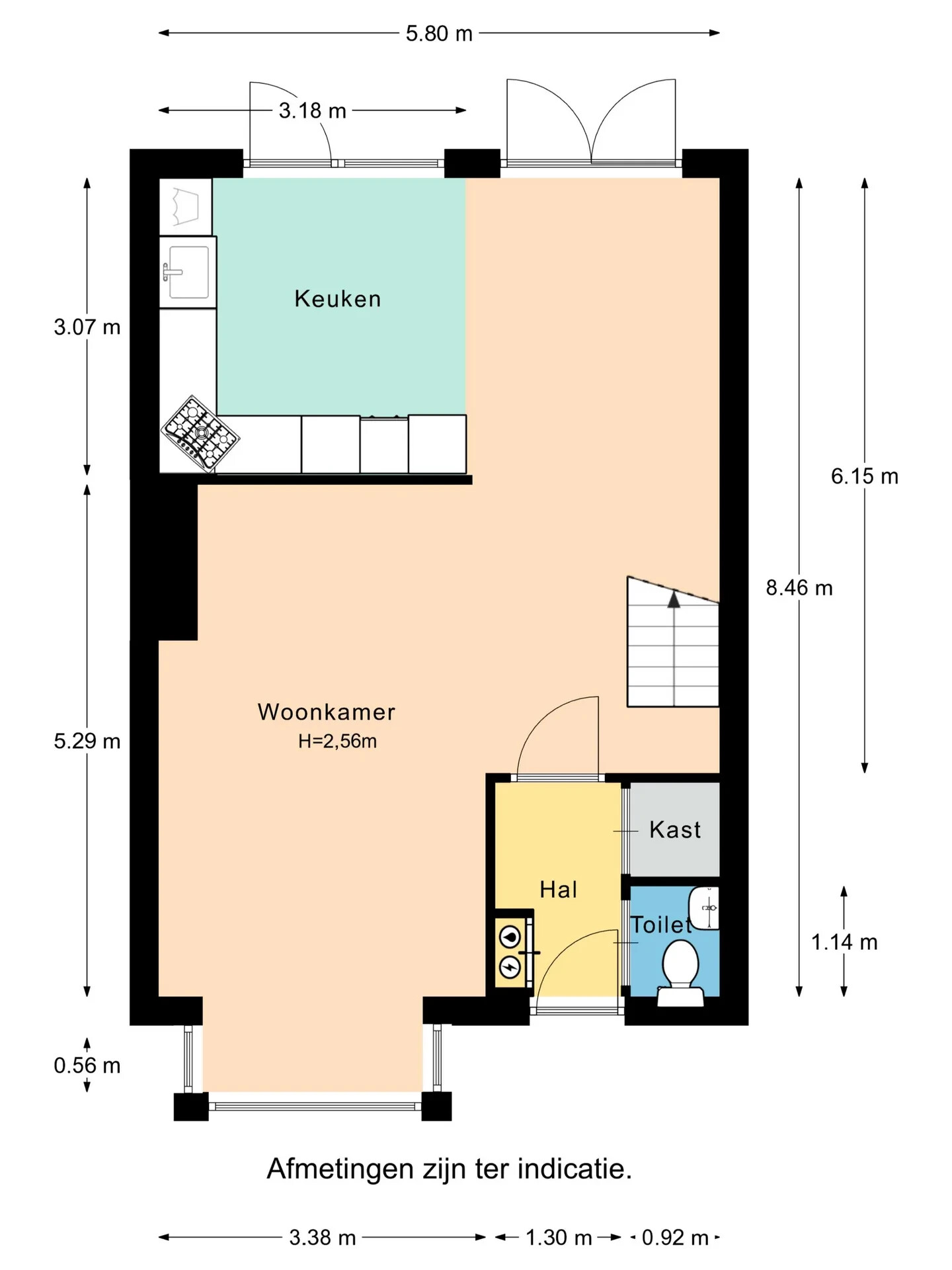 Tussenwoning te koop: Potgieterlaan 99, Hazerswoude-Rijndijk