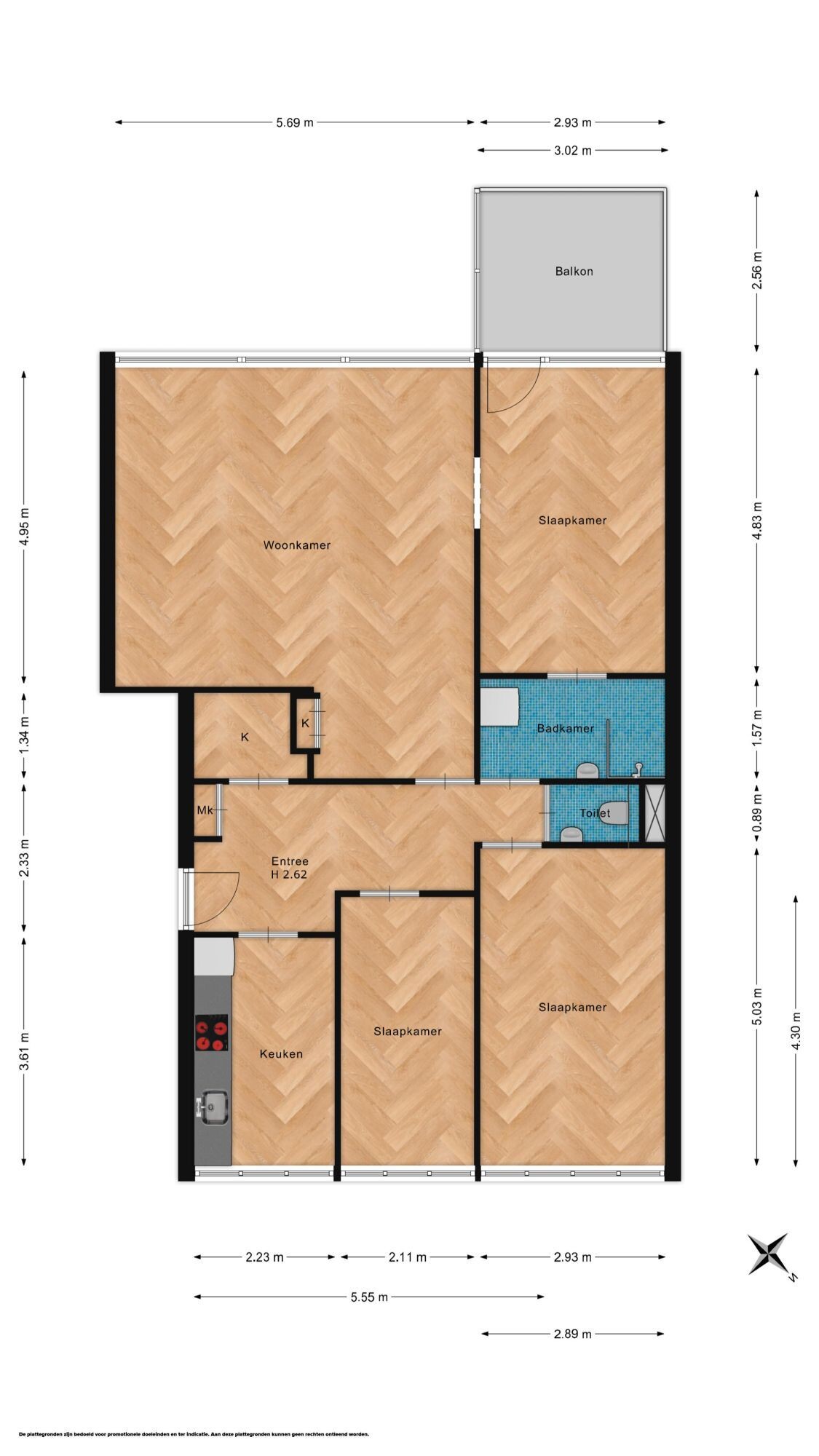 Appartement te koop: Valeriusplein 40, Alphen Aan Den Rijn